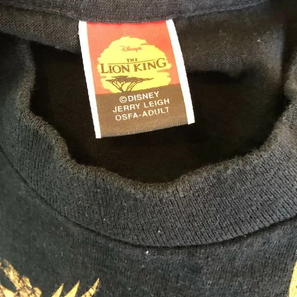 Vintage Disney The Lion King All Over Print Movie T-Shirt USA Made Adult OSFA - Picture 6 of 7